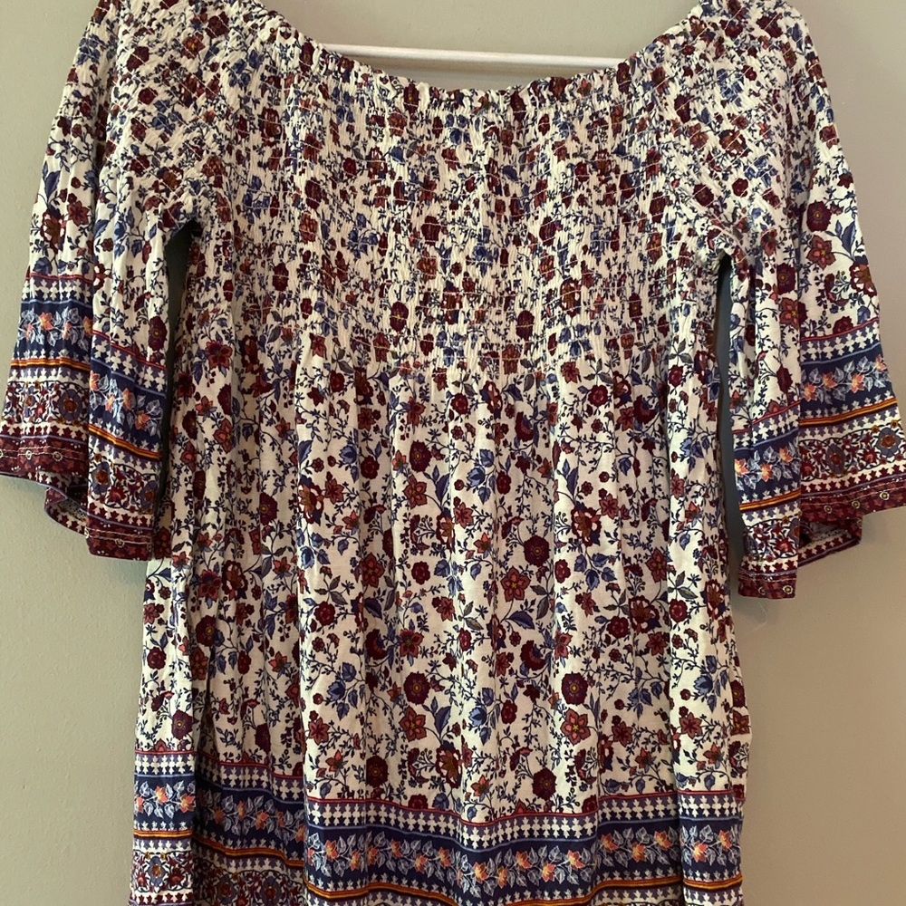 Off the shoulder top